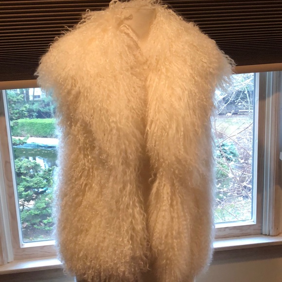 Michael Kors Jackets & Blazers - NWT Michael Kors Mongolian fur vest